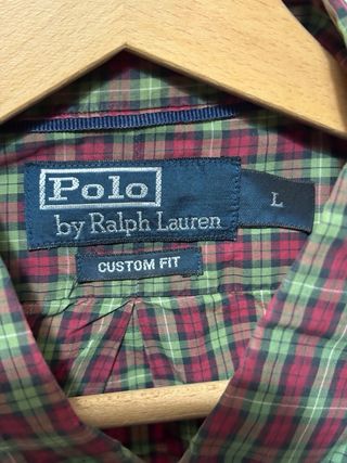 Camisa Polo Ralph Lauren cuadros