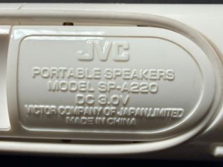 Altavoces JVC SP-A220 Portátiles