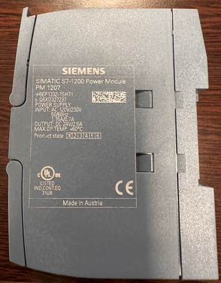 Fuente Alimentación Siemens PM 1207
