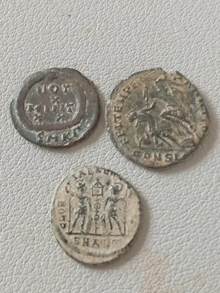 ≡ Precioso Lote 3 Monedas romanas Antiguas