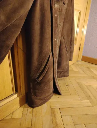 Abrigo Piel Shearling Marrón