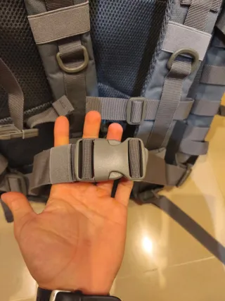 Mochila Táctica 50L Gris