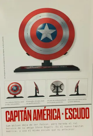 Marvel Movie Museum #73 Capitán América Escudo