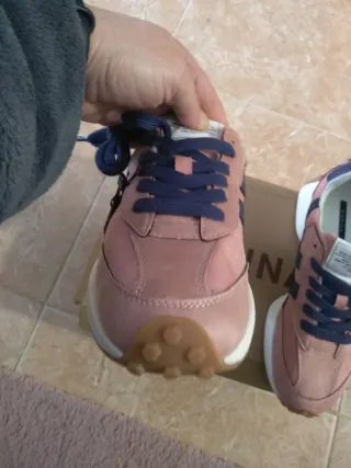 Zapatillas Corina Rosa y Azul