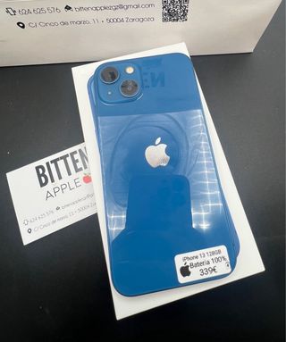 iPhone 13 128GB BAT 100% / GARANTÍA! CAMBIOS!