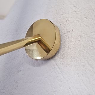 Aplique de pared MetalArte blanco y dorado