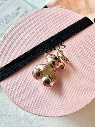 Colgante Tous Oso Vermeil Rosa Oro