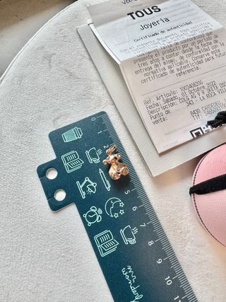 Colgante Tous Oso Vermeil Rosa Oro