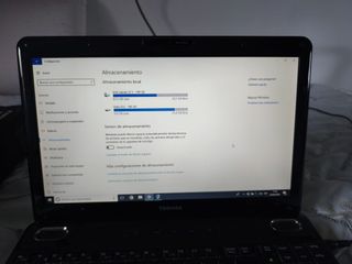 Portátil Toshiba Satellite L500 Negro
