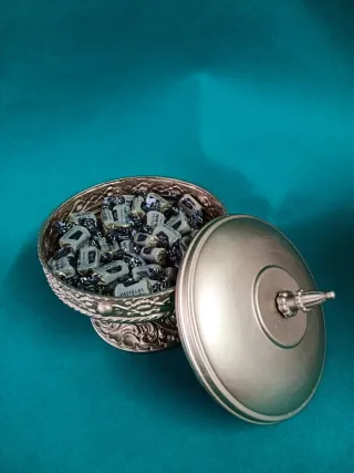 Juego Bonbonera y Centro de Mesa