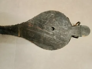 Fuelle decorativo para chimenea