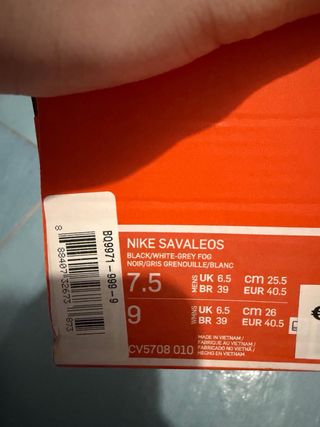 Nike Savaleos Scarpe da Sollevamento Nero