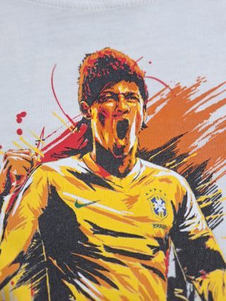 Camiseta Nike Fútbol Neymar Talla L