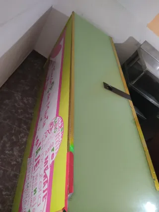 Mostrador de tienda ropa o alimentación