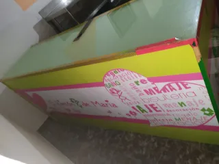 Mostrador de tienda ropa o alimentación