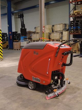 Fregadora Eléctrica Conductor a Pie 50 Litros