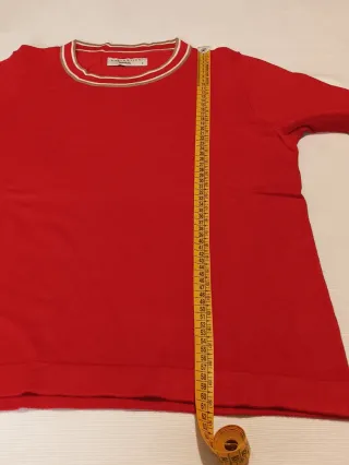 Conjunto Twin-Set punto señora Rojo