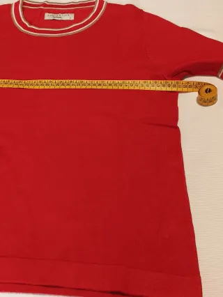 Conjunto Twin-Set punto señora Rojo