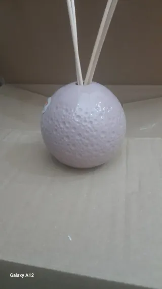 Profumatore d'ambiente in ceramica lilla