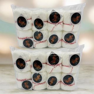 16 ovillos algodón 100% no mercerizado