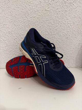 Zapatillas Asics Gel Kayano 25 Hombre Azul/Rojo