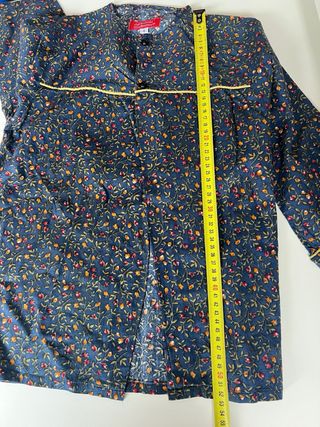 Blusón fallero estampado floral