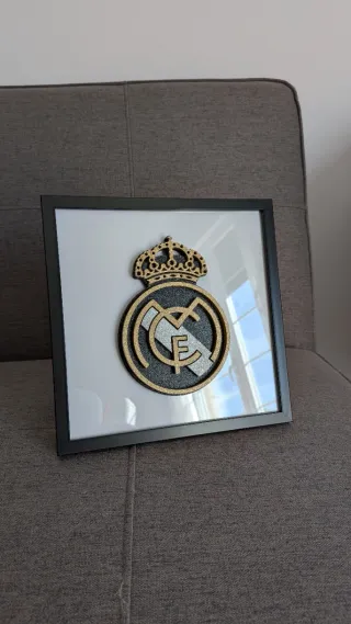 Cuadro 3D Real Madrid
