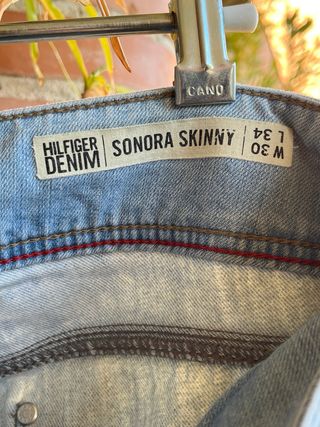 Pantalón vaquero Tommy Hilfiger recto azul