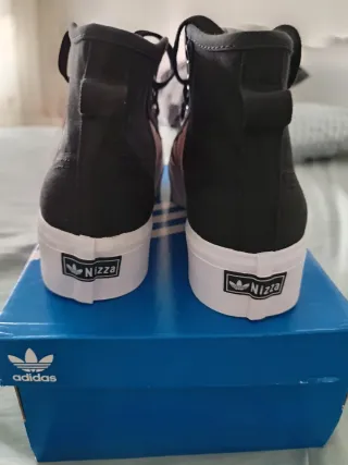 Zapatillas Adidas Nizza Bota Plataforma.