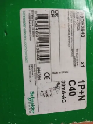 NUEVO Interruptor Automático Diferencial Schneider