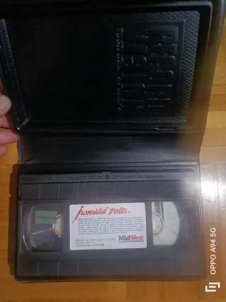 Película VHS Juventud Rota