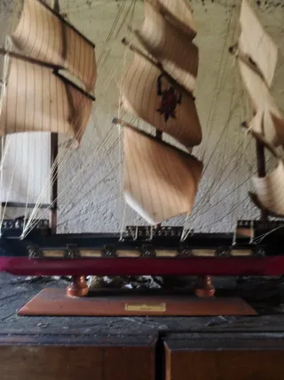 Maqueta de barco Fragata