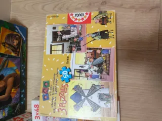 Lote 4 Puzzles Ravensburger, Educa, Clementoni