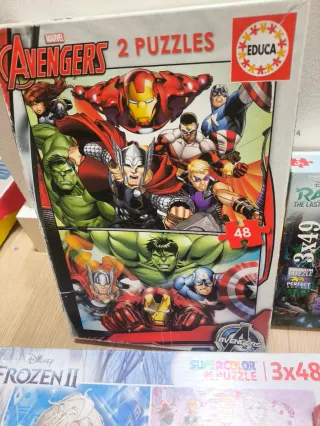 Lote 4 Puzzles Ravensburger, Educa, Clementoni