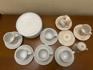 Juego 6 Vasos de Cristal