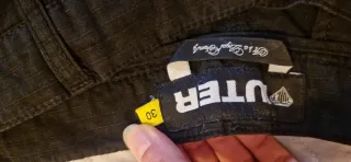 Pantaloni cargo uomo marrone