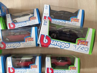 Burago Street Fire 1:43 Fiat 500 Panda