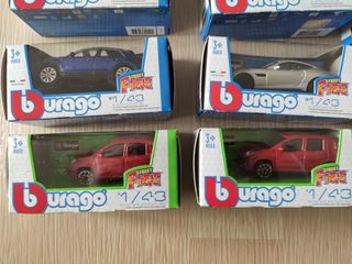 Burago Street Fire 1:43 Fiat 500 Panda