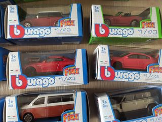 Burago Street Fire 1:43 Fiat 500 Panda