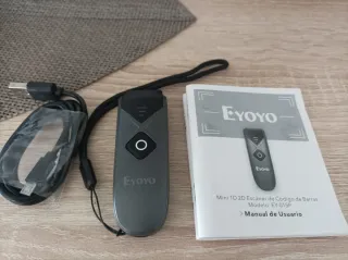 Scanner Codice a Barre 1D/2D Eyoyo Grigio