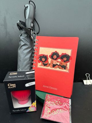 Ombrello Carpisa nero e rosso in kit