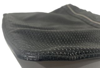 Bolso de piel perforada Dior Homme color negro