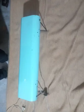 Lámpara antigua fluorescente