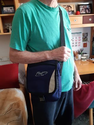 BOLSO BANDOLERA AZUL
