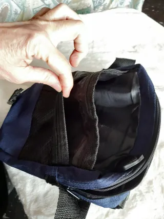 BOLSO BANDOLERA AZUL