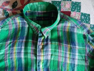 Camisa de Lino Polo Ralph Lauren talla LG