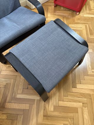 Poltrona Ikea + Poggiapiedi