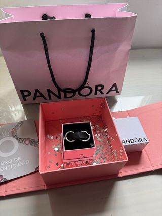 Pendientes Aro Plata Pandora