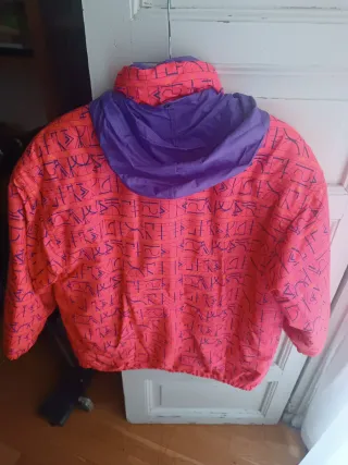Anorak Nieve Rosa y Morado