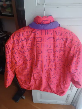 Anorak Nieve Rosa y Morado